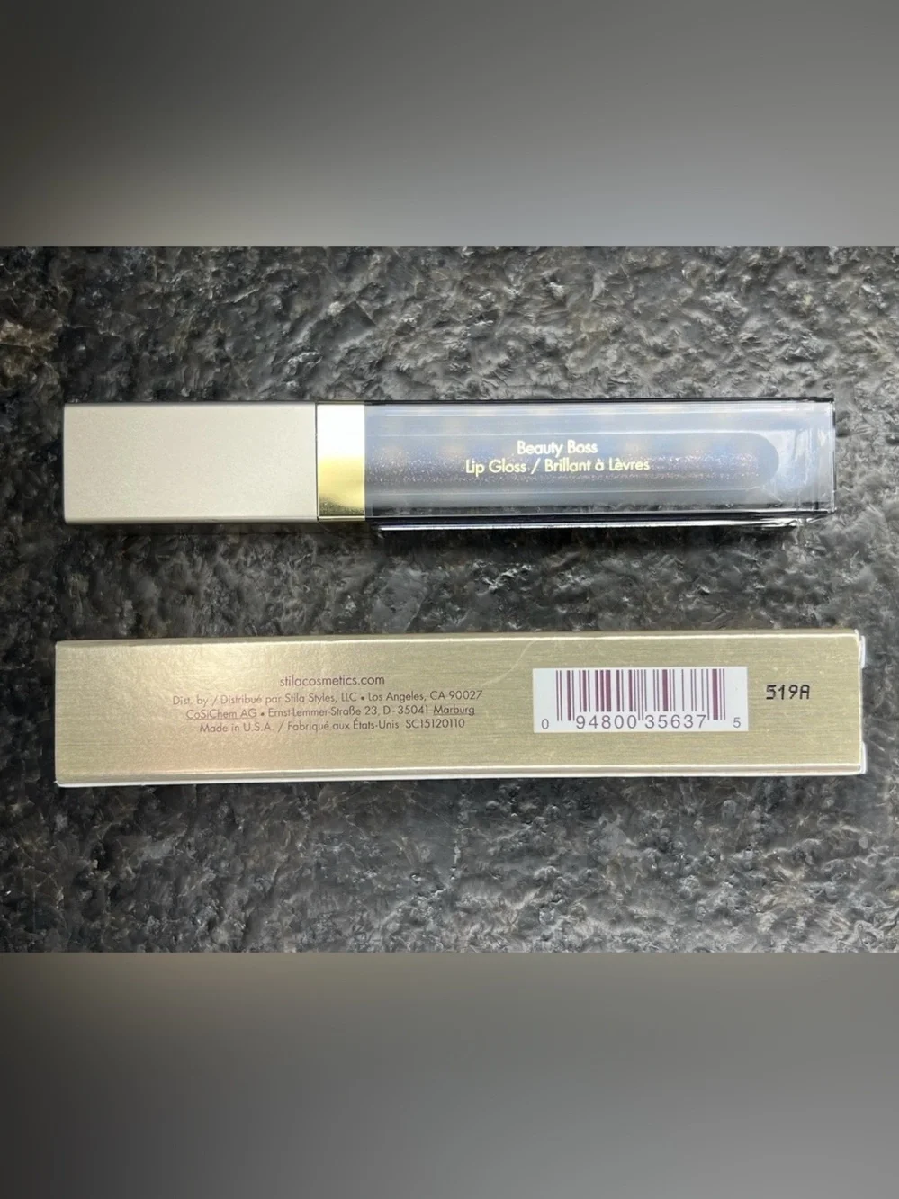 Stila Beauty Boss Lip Gloss (In The Black) - BRAND NEW IN BOX